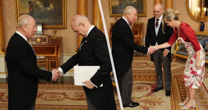 Ambasador Václav Bartuška na audienci u Karla III. (20. 11. 2025).