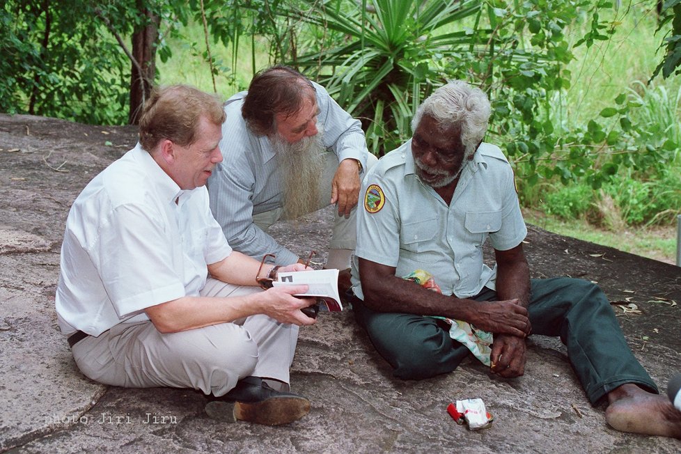 Václav Havel a Aboridžinci, původní obyvatelé Austrálie