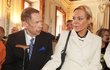 Václav Havel a Dagmar Havlová