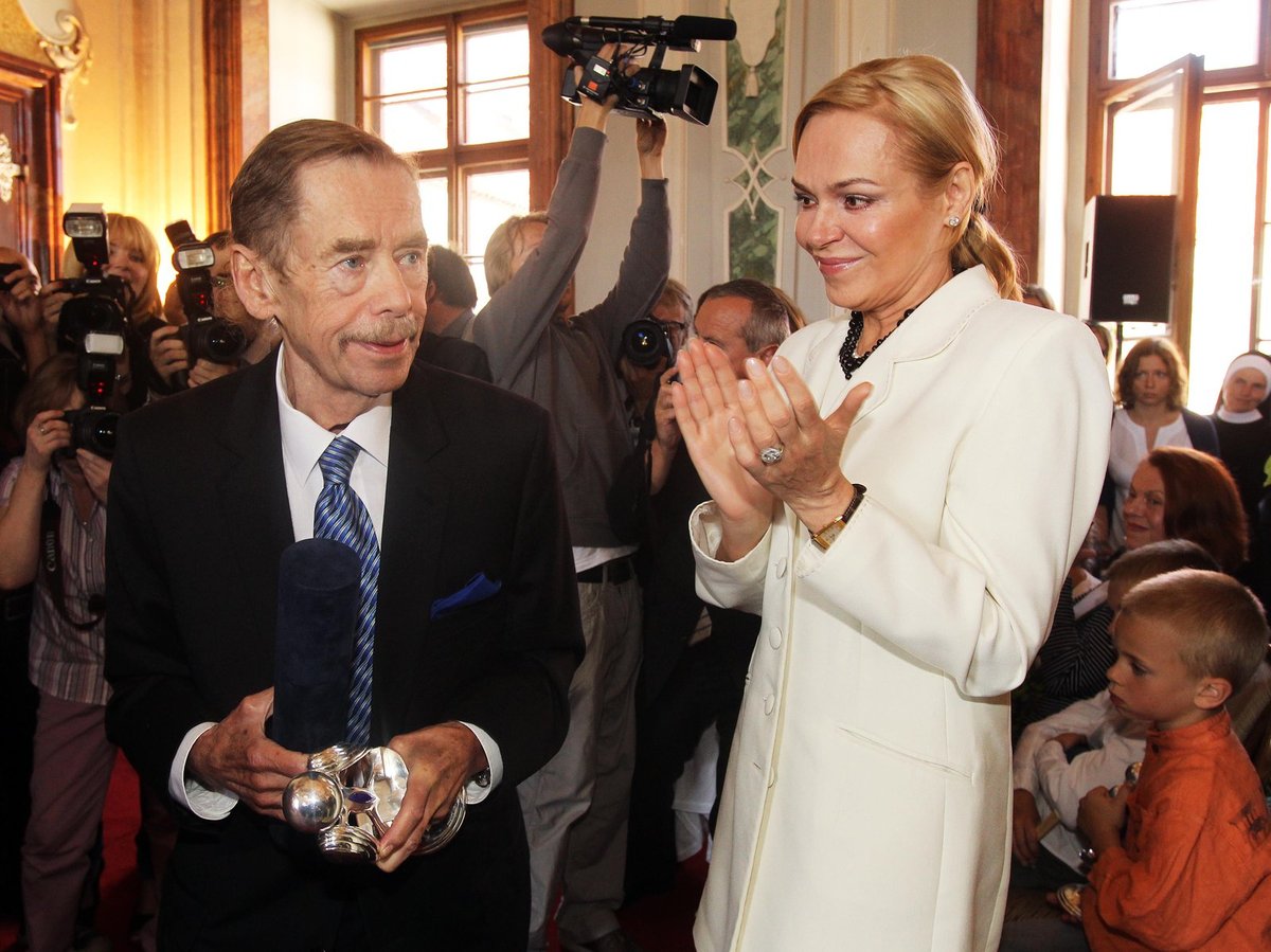 Václav Havel a Dagmar Havlová