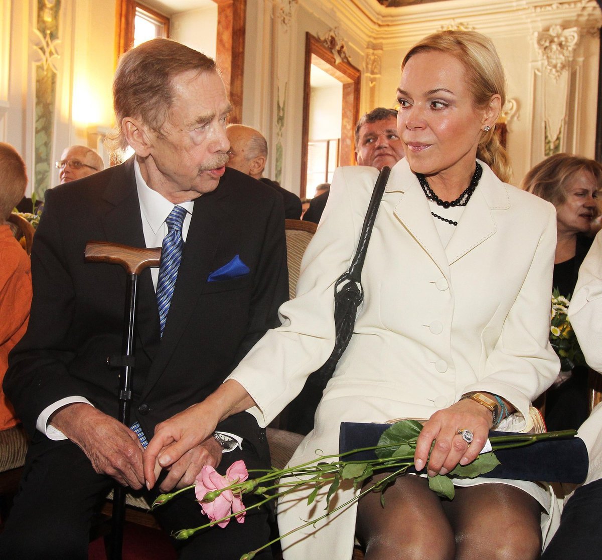 Václav Havel a Dagmar Havlová