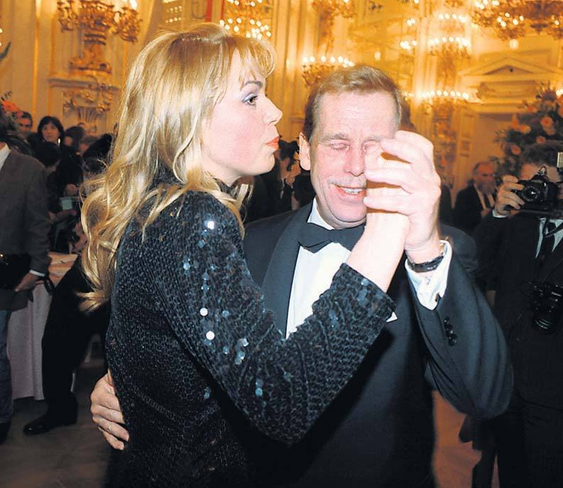 Václav Havel a Dagmar Havlová