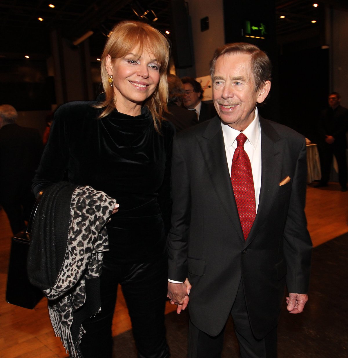 Václav Havel a Dagmar Havlová