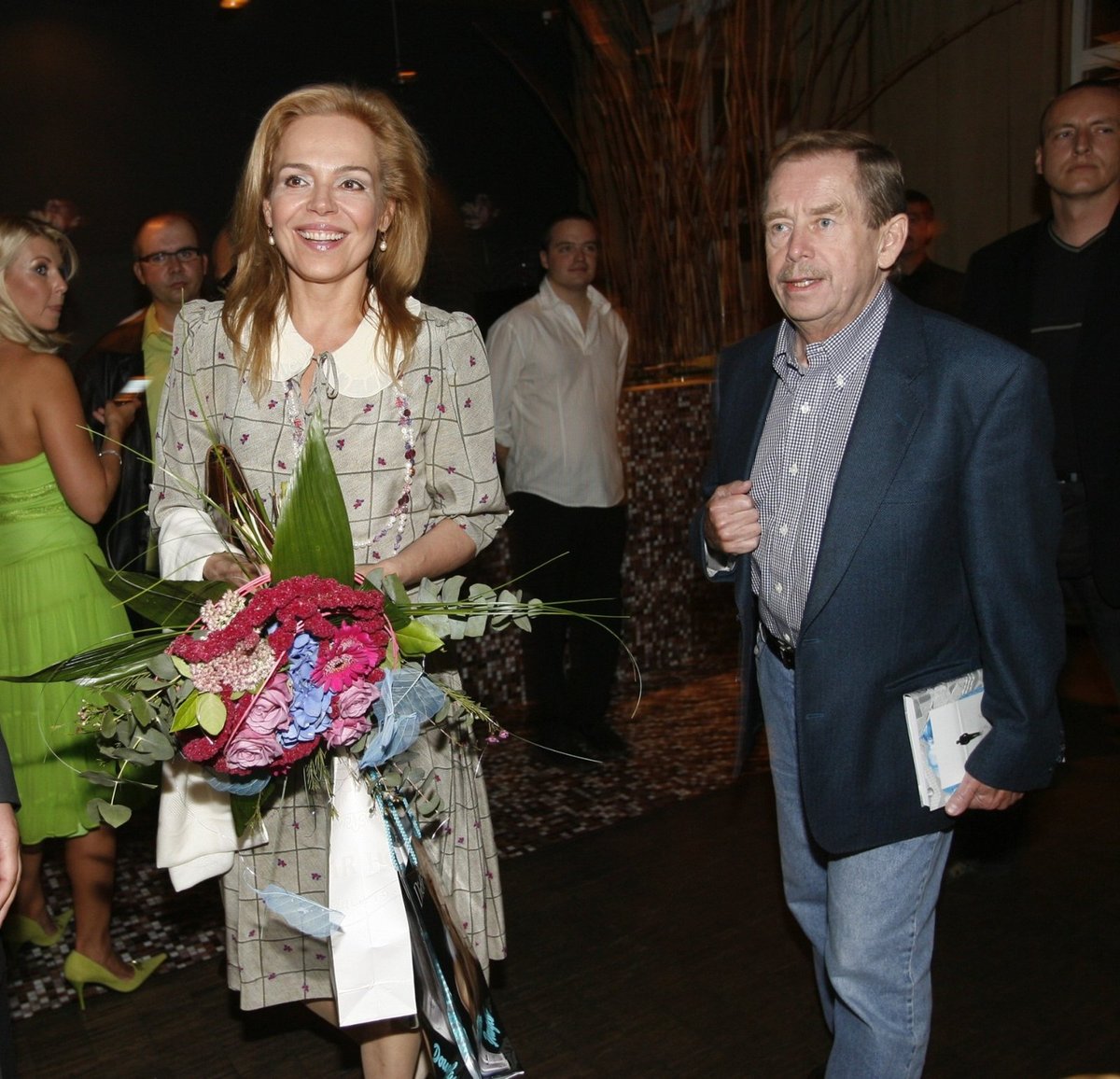 Václav Havel a Dagmar Havlová