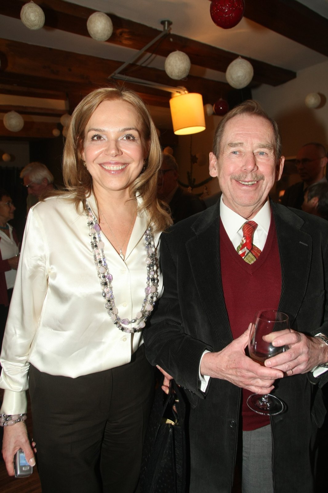 Václav Havel a Dagmar Havlová