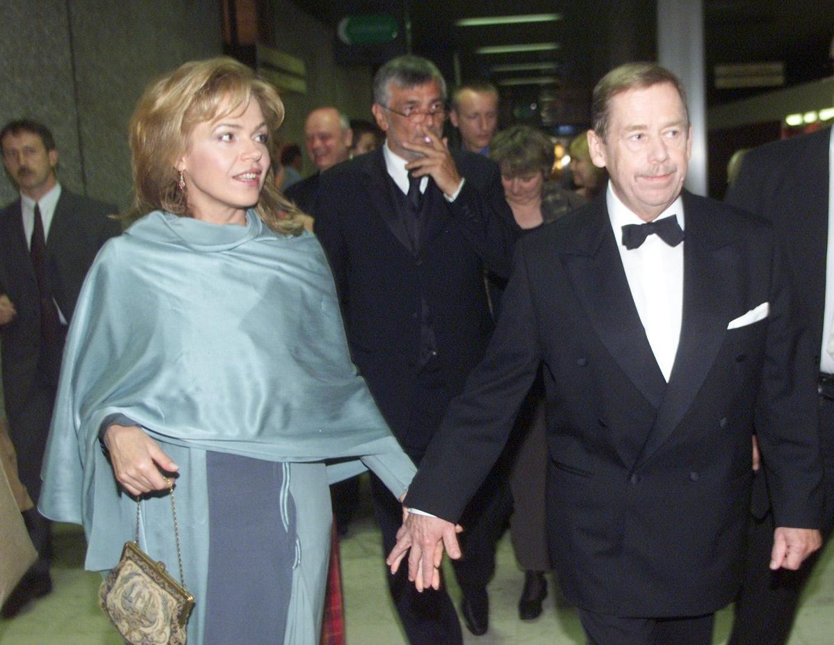 Václav Havel a Dagmar Havlová