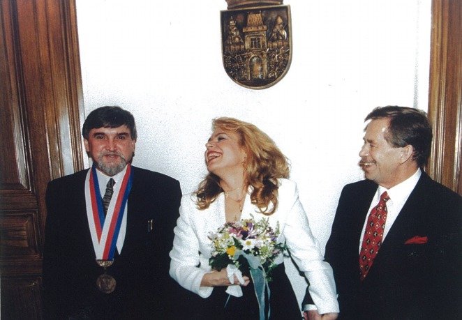 Wedding of Václav and Dagmar Havel