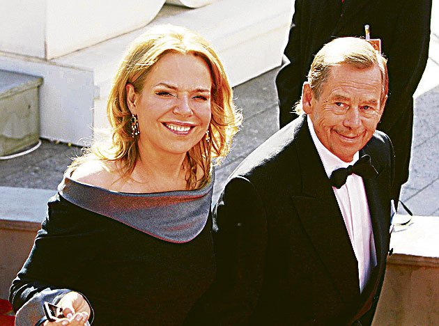 Václav Havel a Dagmar Havlová