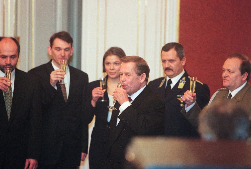 Někdejší prezident Václav Havel byl u vstupu ČR do NATO.