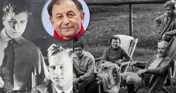 Václav a Ivan Havlovi na archivních rodinných fotografiích, které zveřejnila Česká televize