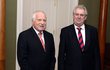 Václav Klaus a  Miloš Zeman