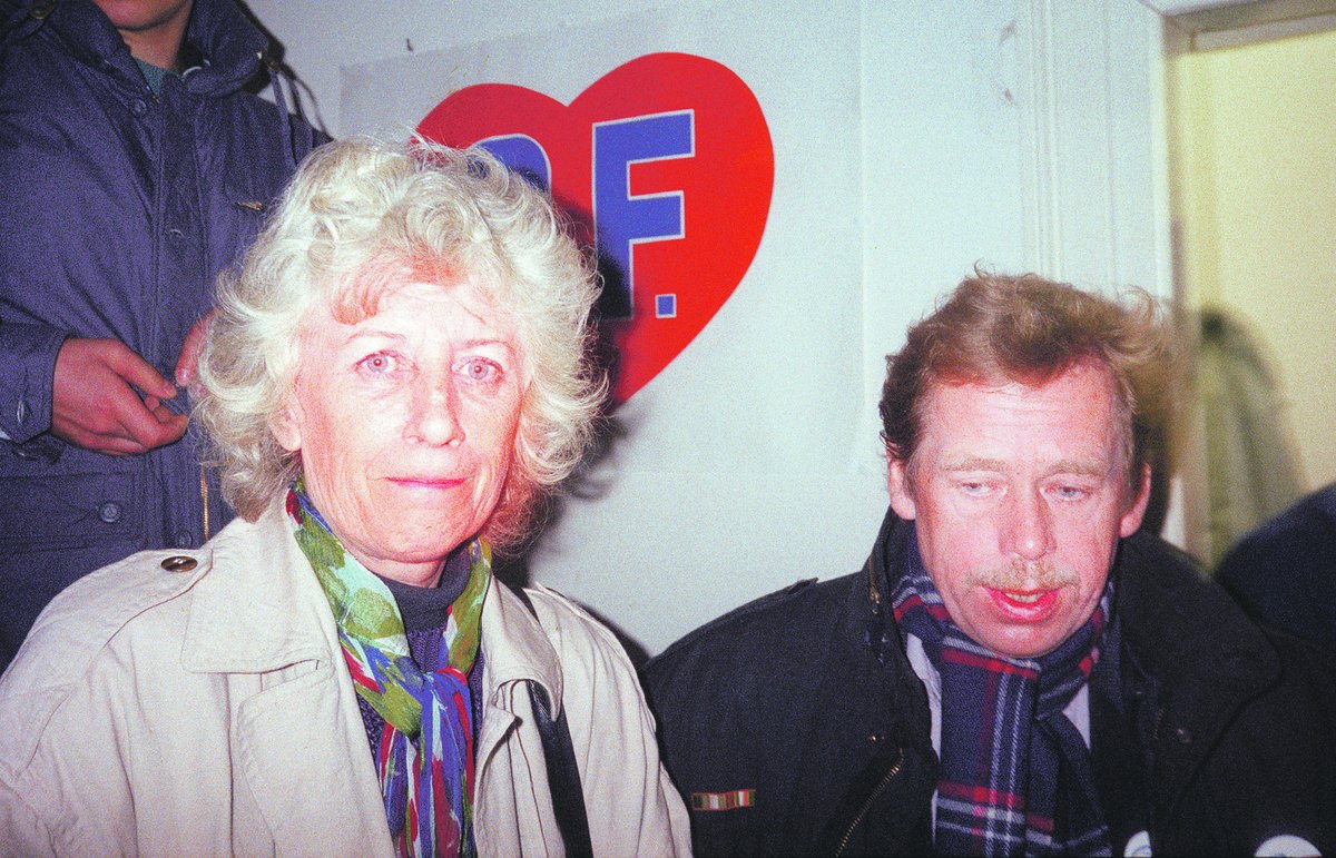 Václav Havel a Olga Havlová