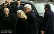 Americká delegace - Bill a Hillary Clintonovi, Madeleine Albrightová.