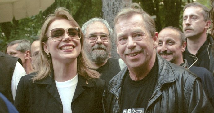 Václav Havel na trutnovském hudebním festivalu