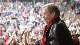 Václav Havel na trutnovském hudebním festivalu