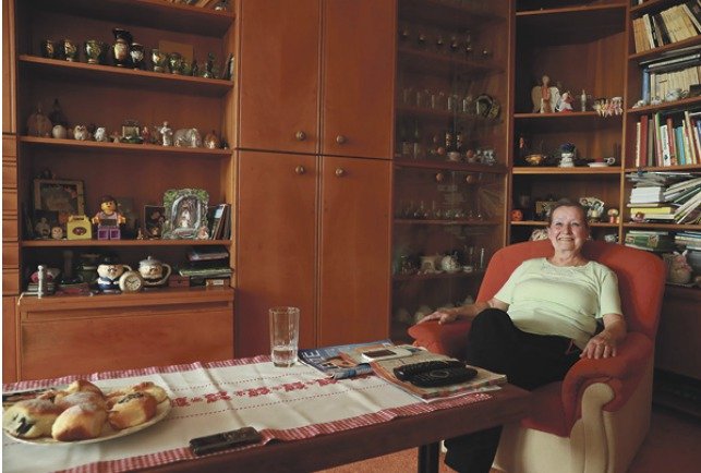 Marcela Molentová loni oslavila sedmdesátku, stále je ale plná energie a pracuje jako uklízečka.