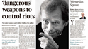 Britské Timesy a Václav Havel - Titulní strana z 19. prosince 2011