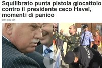 Cože, střílelo se na Havla? Italští novináři si spletli české prezidenty...