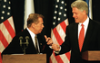 Václav Havel se v USA setkal s prezidentem Billem Clintonem.
