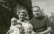 Václav Havel se svojí rodinou.