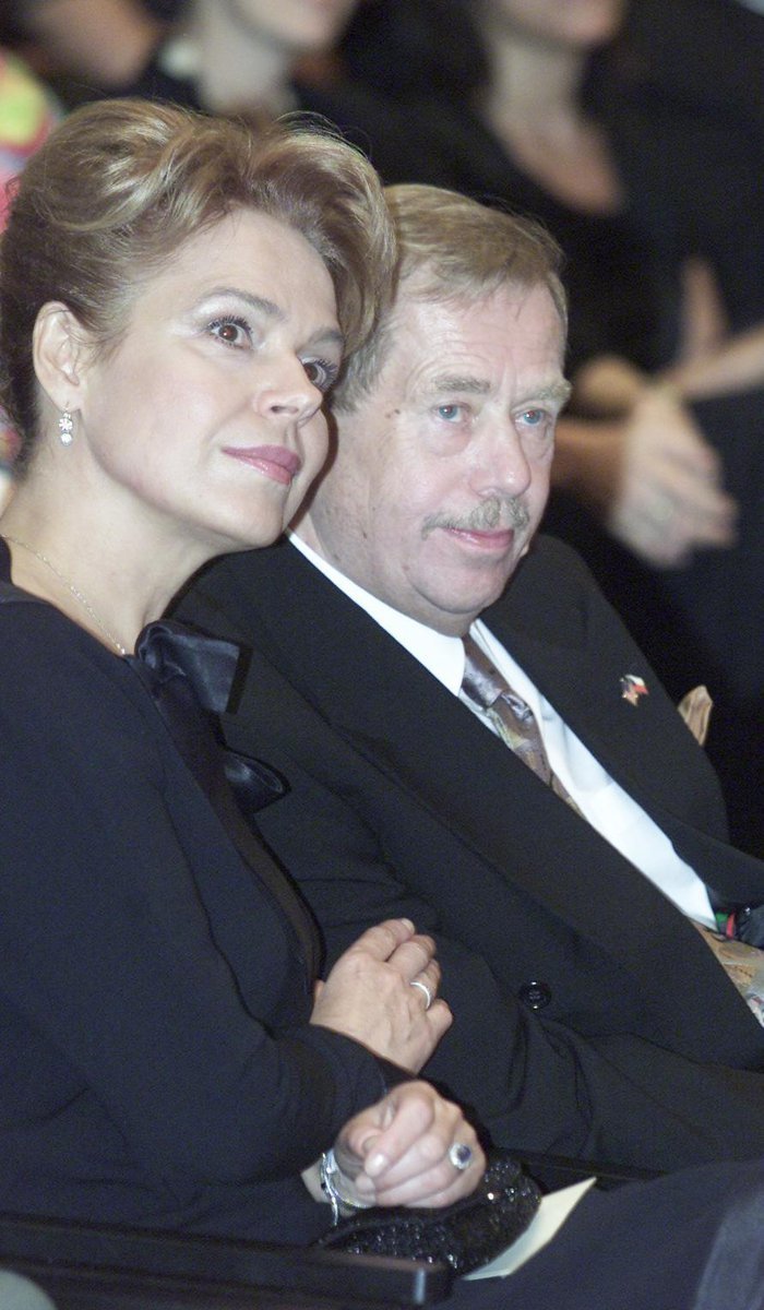 Václav Havel a Dagmar Havlová