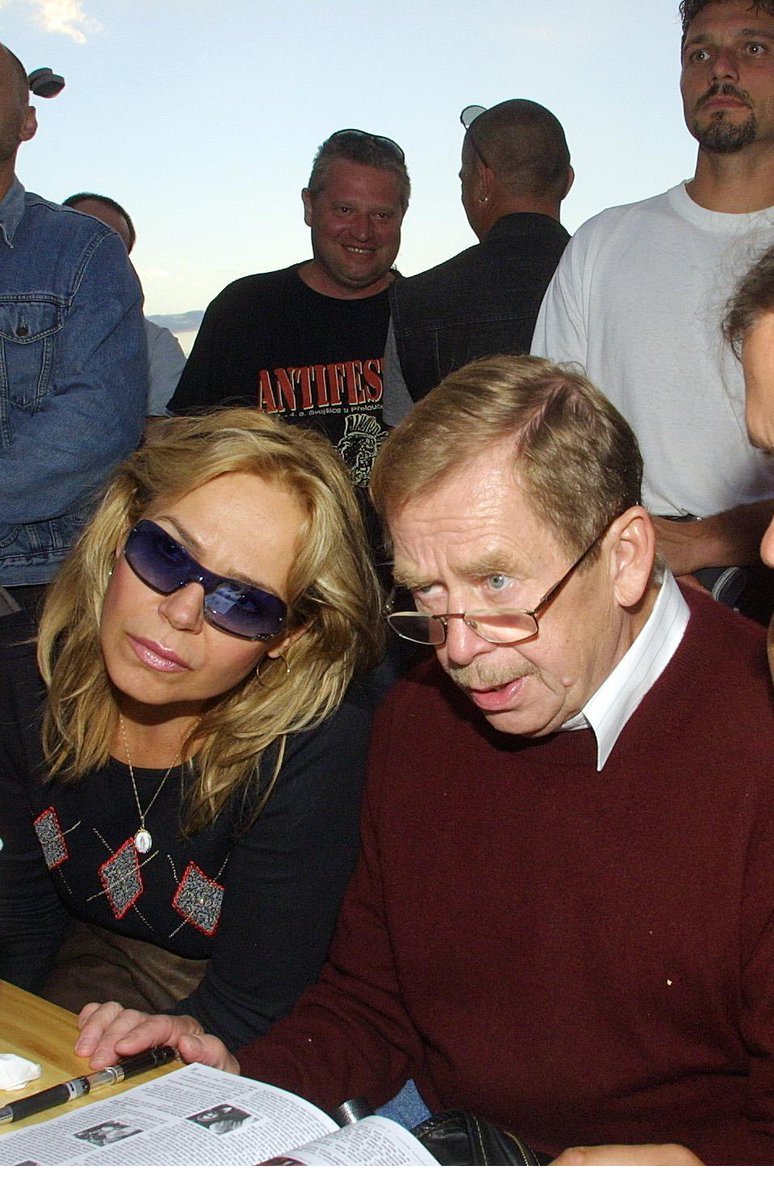 Václav Havel a Dagmar Havlová