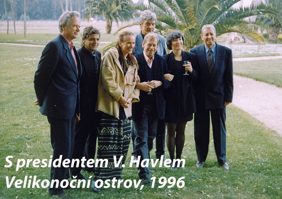 Václav Havel na Velikonočních ostrovech