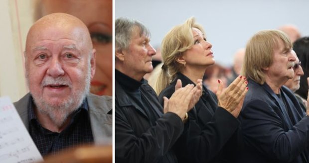 Slavní na pohřbu kapelníka Václava Hybše (†90): Odmítli číst smuteční řeč! Proč?