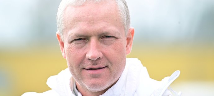 Trenér Václav Jílek.