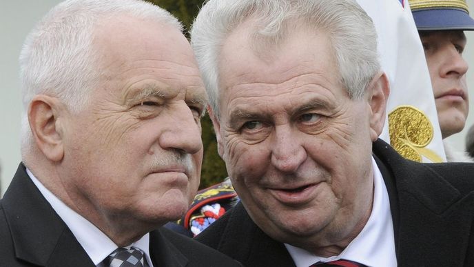 Václav Klaus a Miloš Zeman