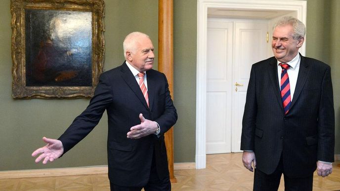 Václav Klaus a Miloš Zeman