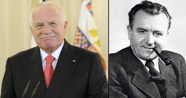 Václav Klaus vede v anetě Blesk.cz o našeho nejhoršího prezidenta. Stíhá ho Klement Gottwald