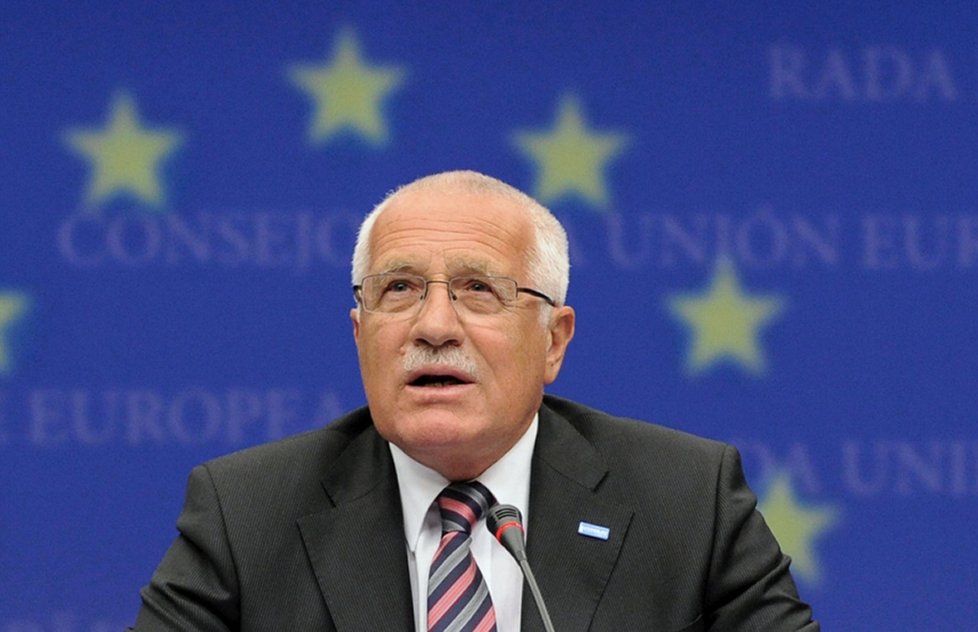 Václav Klaus je známý euroskeptik