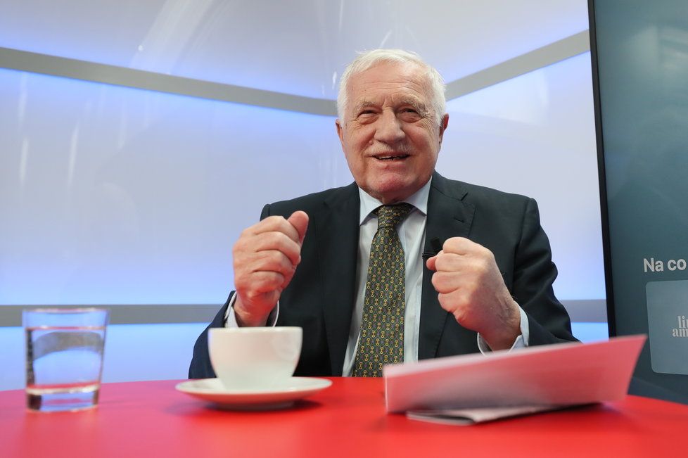 Exprezident Václav Klaus byl hostem pořadu Epicentrum na Blesk.cz (10. 2. 2020).