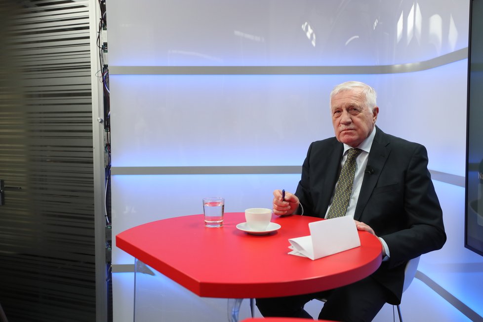 Exprezident Václav Klaus byl hostem pořadu Epicentrum na Blesk.cz. (10.2.2020)