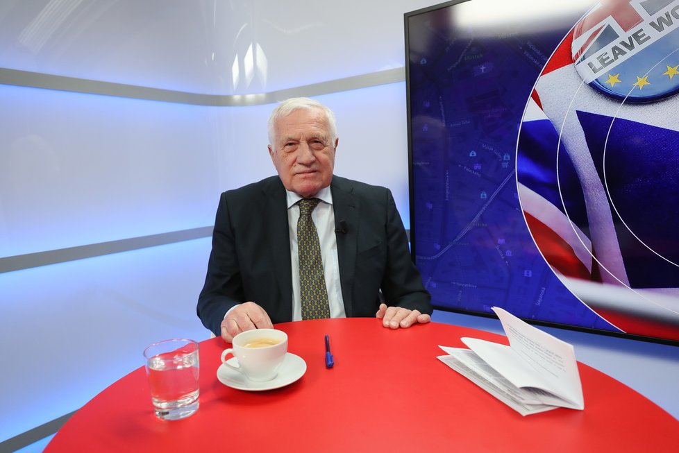 Exprezident Václav Klaus byl hostem pořadu Epicentrum na Blesk.cz (10. 2. 2020)
