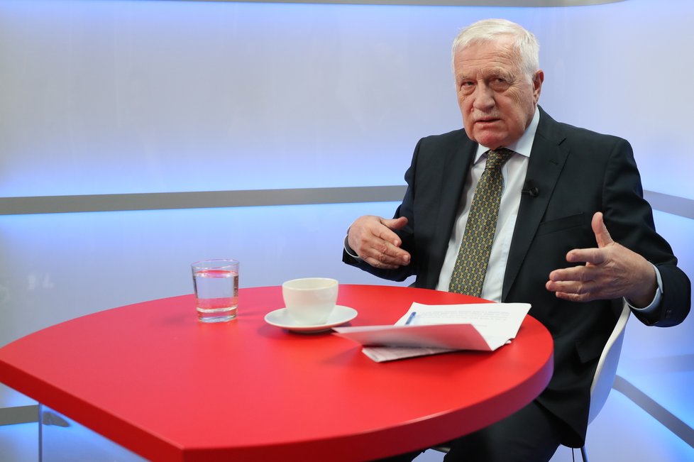 Exprezident Václav Klaus byl hostem pořadu Epicentrum na Blesk.cz (10.2.2020).