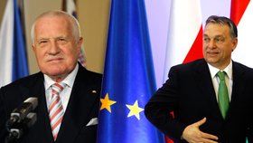 Václav Klaus proslul svým euroskepticismem. Roli největšího rebela v EU by po něm mohl převzít maďarský premiér Orbán