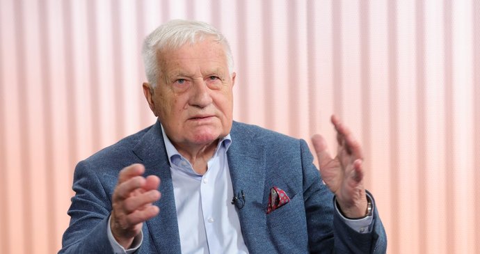 Exprezident Václav Klaus v pořadu Blesku Hráči