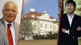 Václav Klaus se z Hradu přesune na zámek. Miliardář Kellner pro Klausův institut vybral barokní zámeček v Praze na Hanspaulce