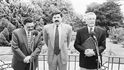 Václav Klaus, Jan Kalvoda a Josex Lux v roce 1996 Václav Klaus, Jan Kalvoda a Josex Lux v roce 1996