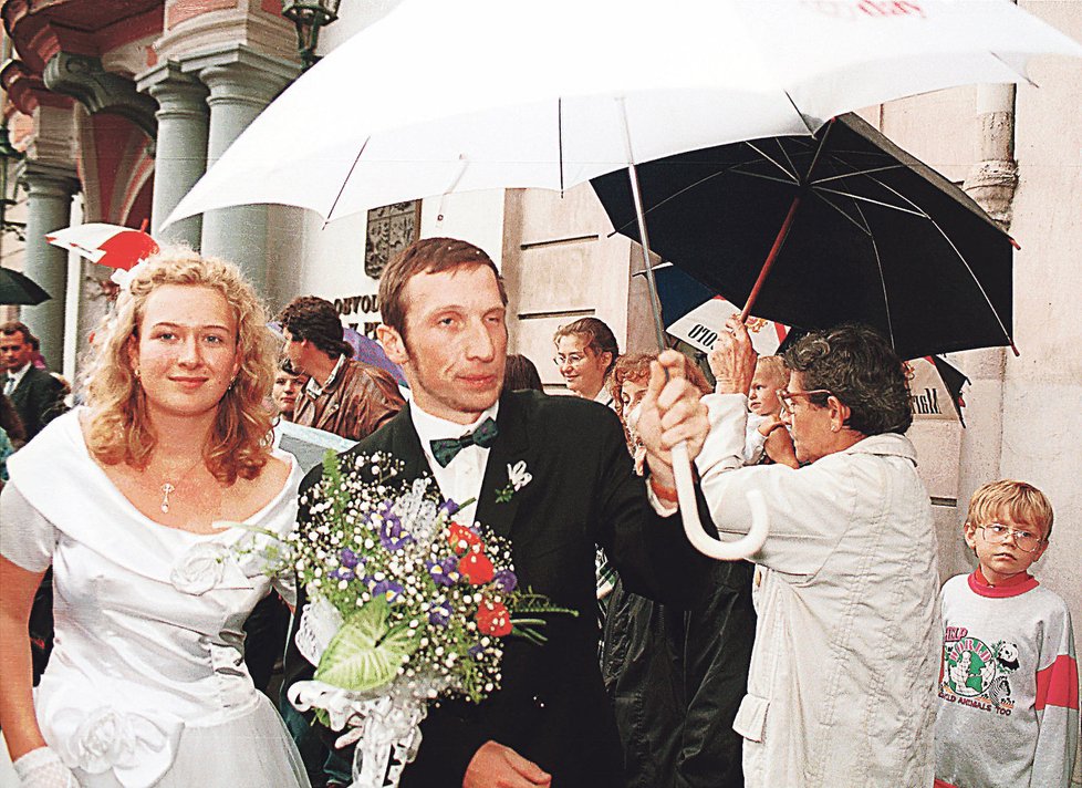 První svatba Václava Klause mladšího byla v roce 1995.