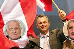 Václav Klaus a Karel Schwarzenberg se nad výsledkem rakouských voleb neshodli. Vítězství Hofera v 1. kole vidí každý jinak.