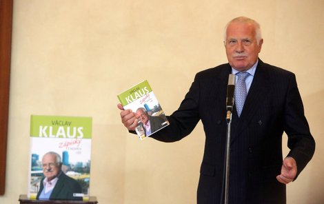 Václav Klaus pokřtil novou knihu