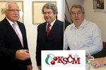Klaus pozval předsedu KSČM poprvé na Hrad, Zeman se chystá na sjezd komunistů