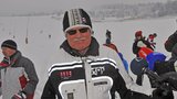 Klaus na lyžích: Snowboard je prý levičácký