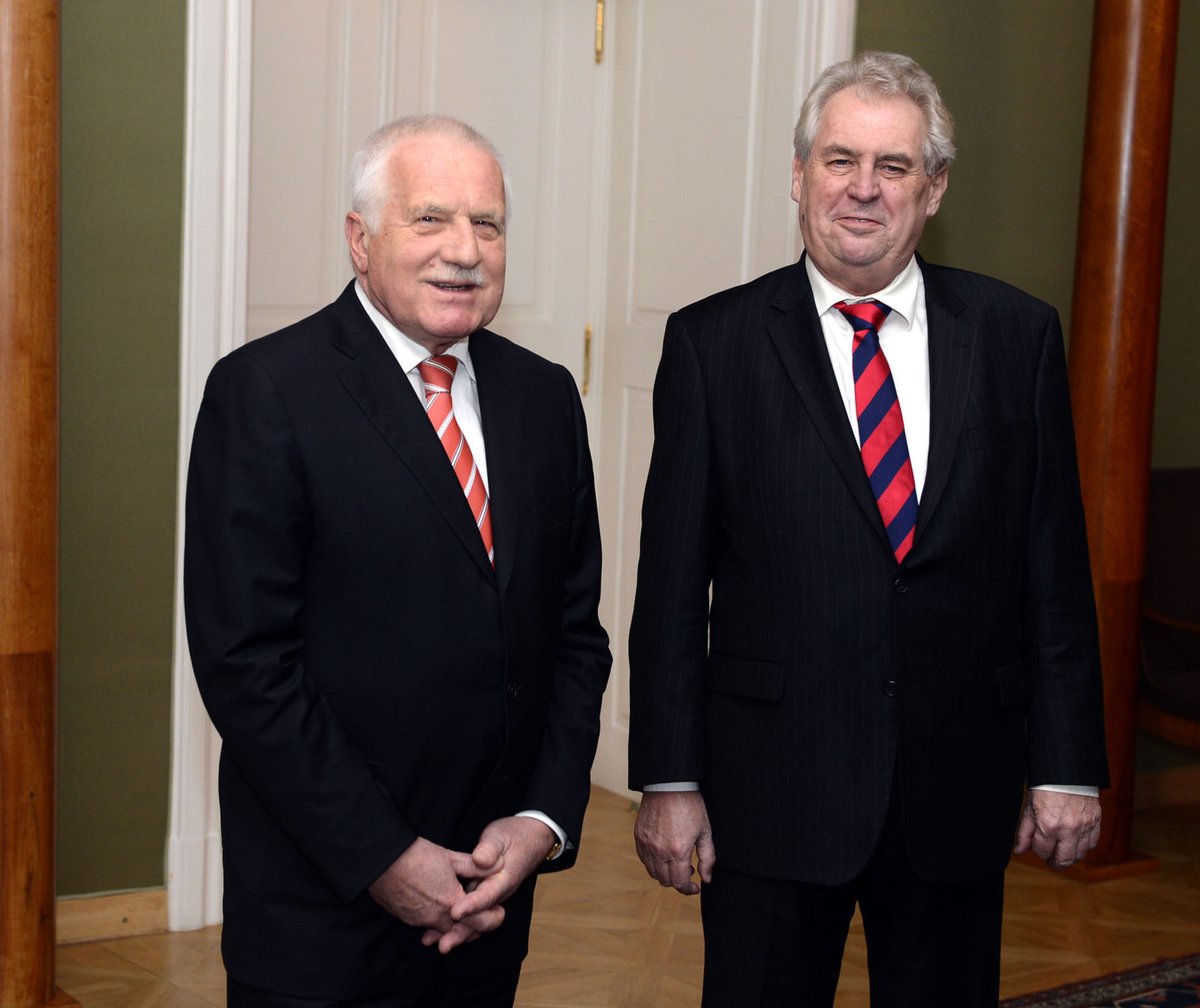 Václav Klaus, Miloš Zeman