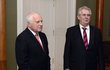 Václav Klaus a Miloš Zeman v roce 2003