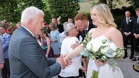 Svatba dcery Václava Klause ml. Kateřiny (28.6.2025)