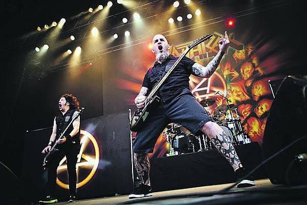 Americká skupina Anthrax patří ke klausovým favoritům